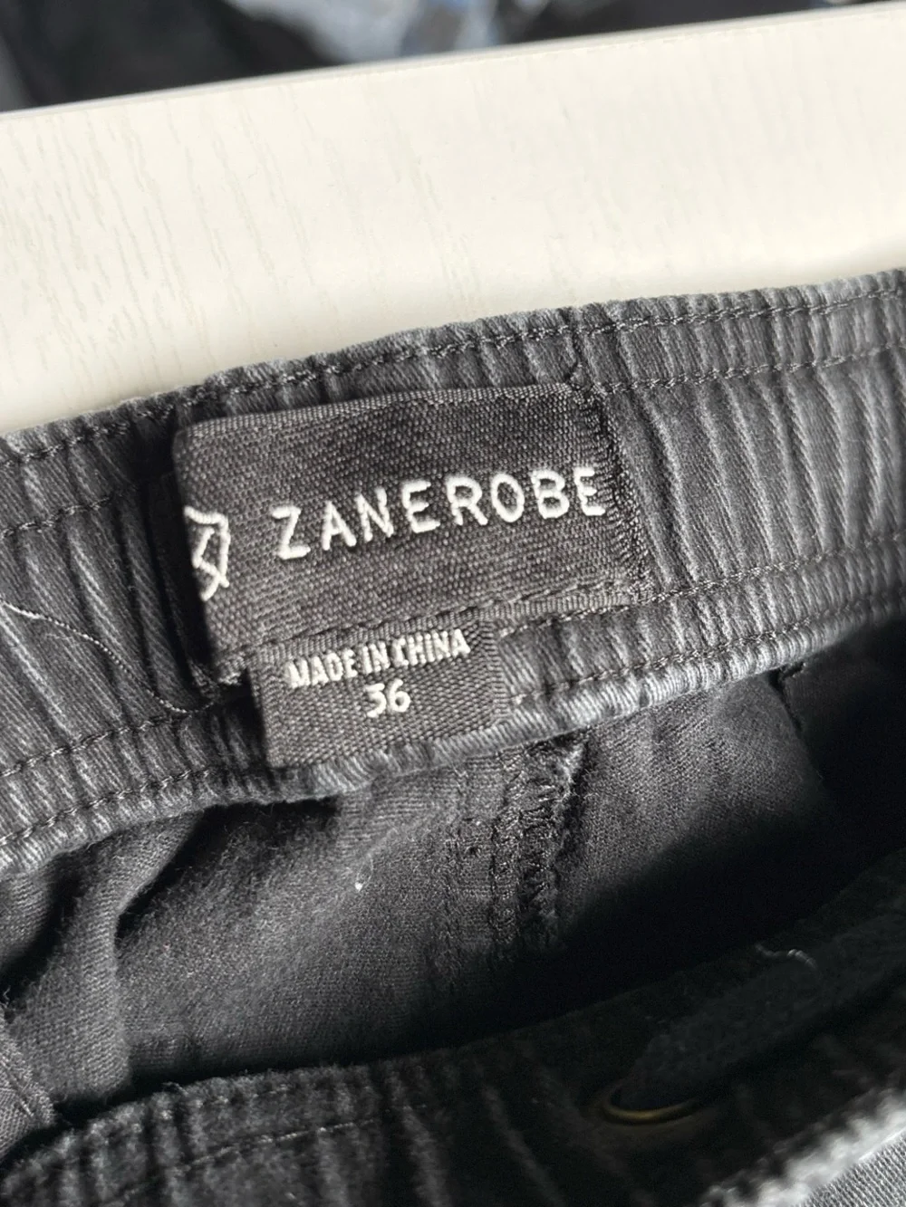 Zanerobe Black Casual Chinos